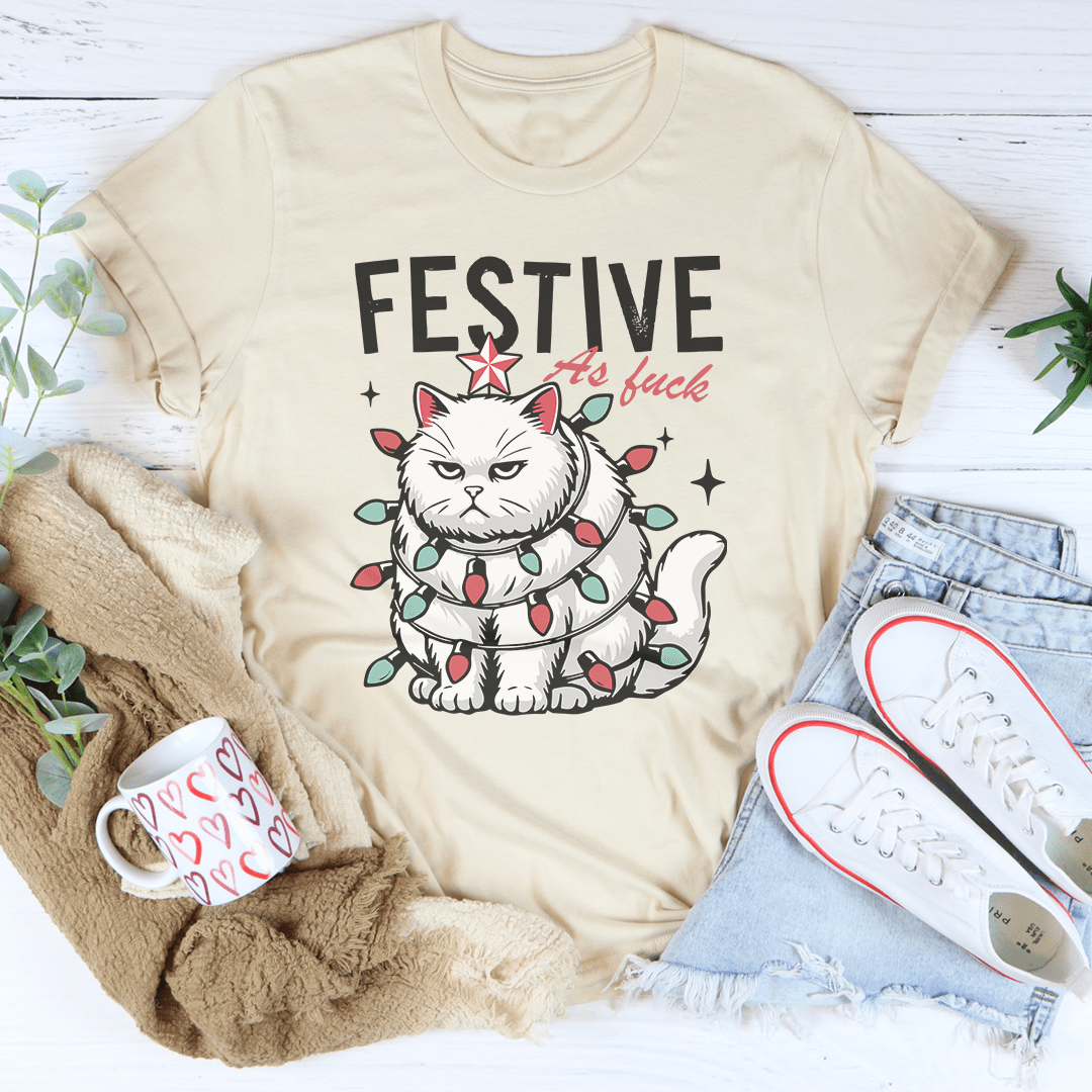 Festive As F-ck Tee