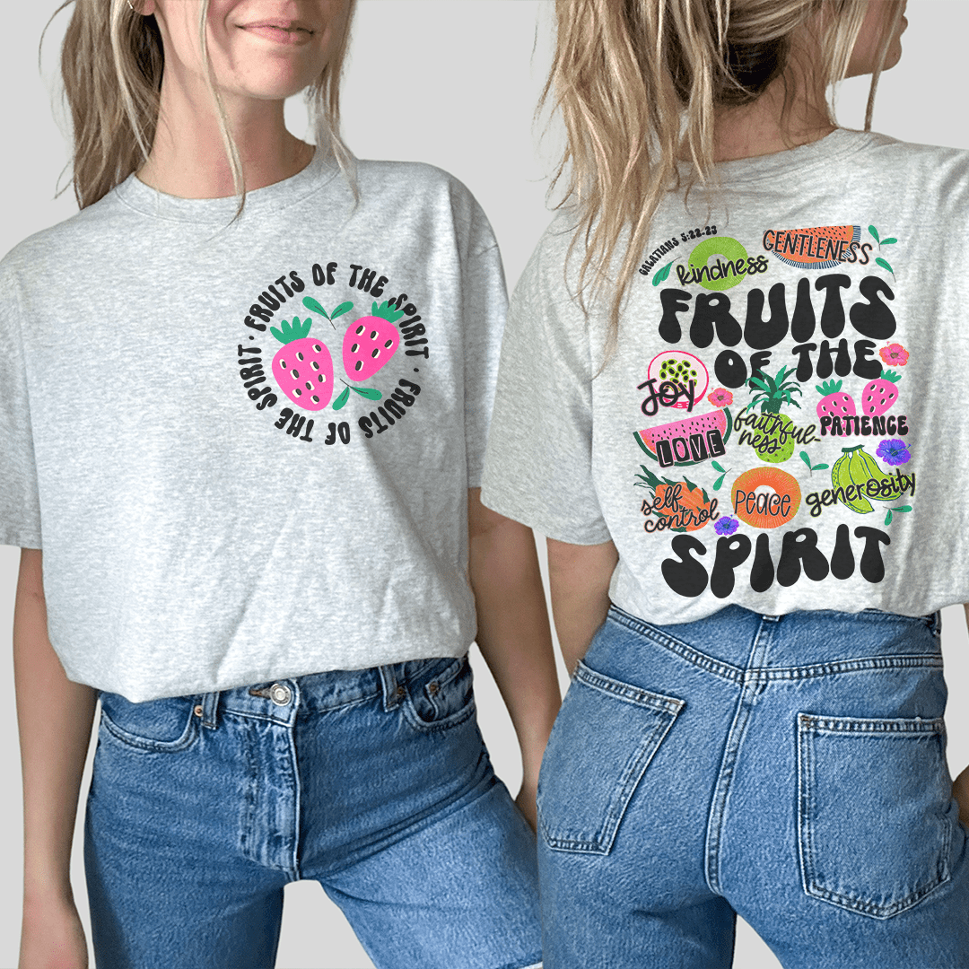 Fruits Of The Spirit Back Print Tee