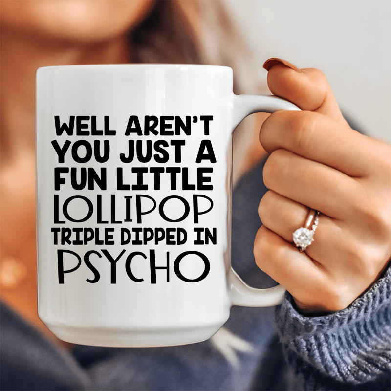 Fun Little Lollipop Ceramic Mug 15 oz