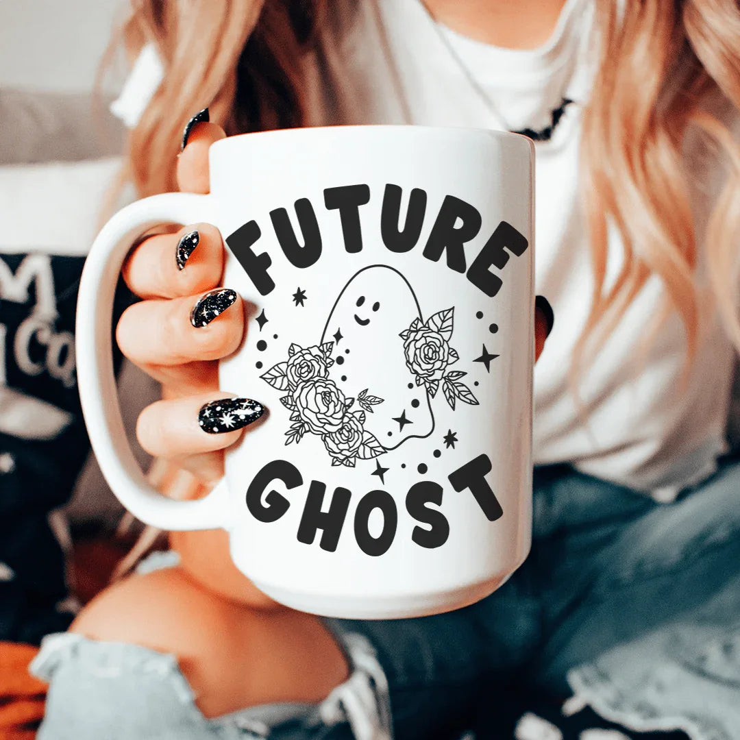 Future Ghost Ceramic Mug 15oz
