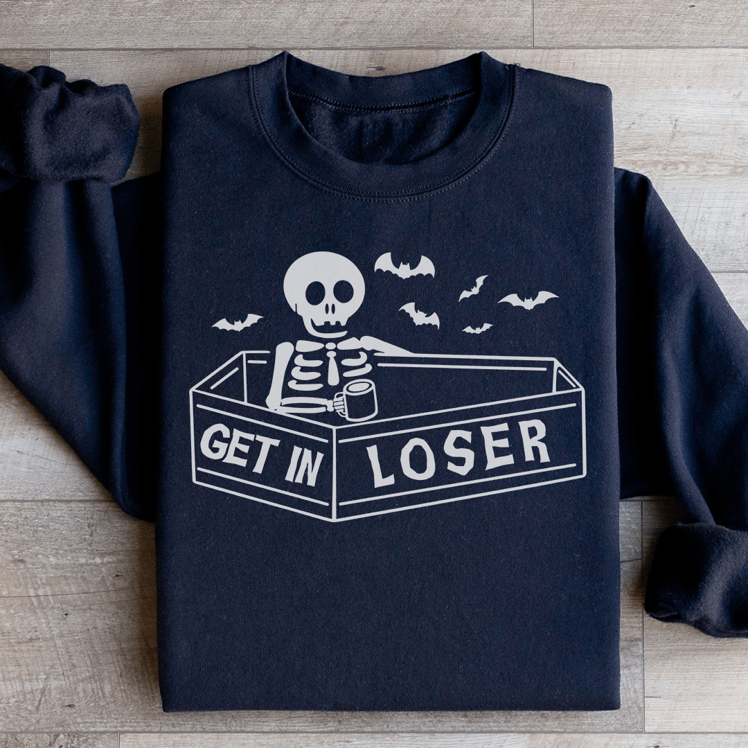 Get In Loser Halloween Sweatshirt