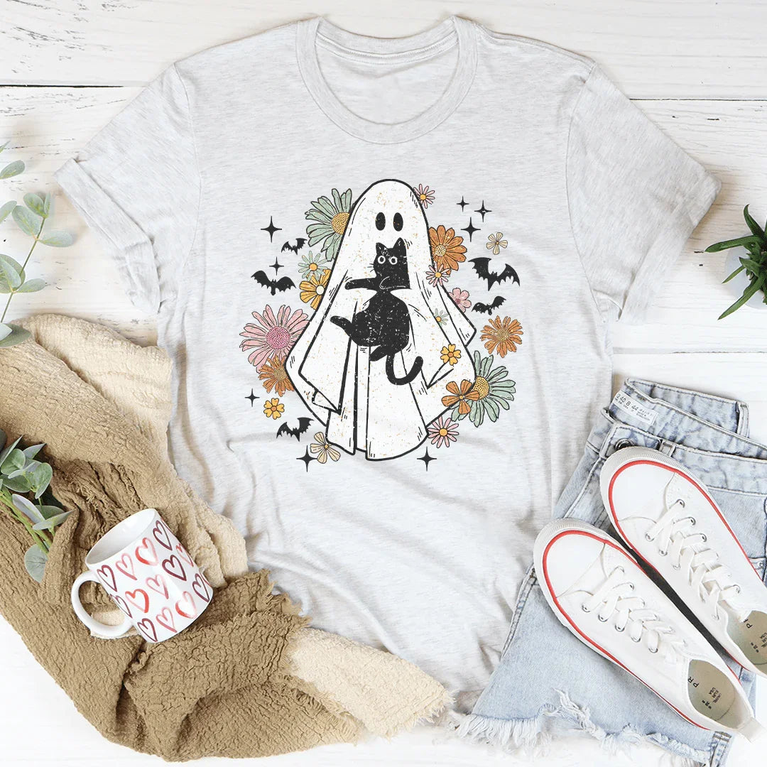 Ghost Black Cat Tee