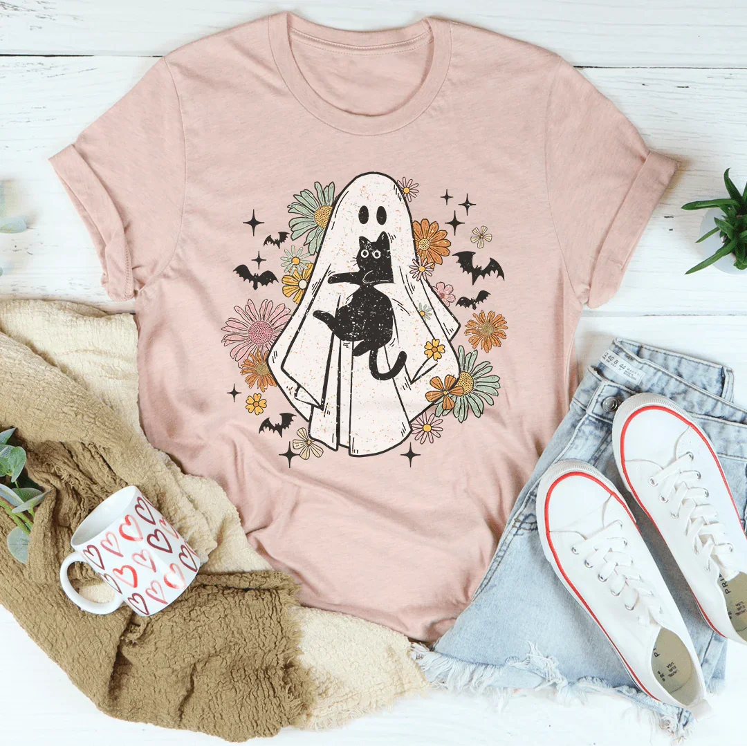 Ghost Black Cat Tee