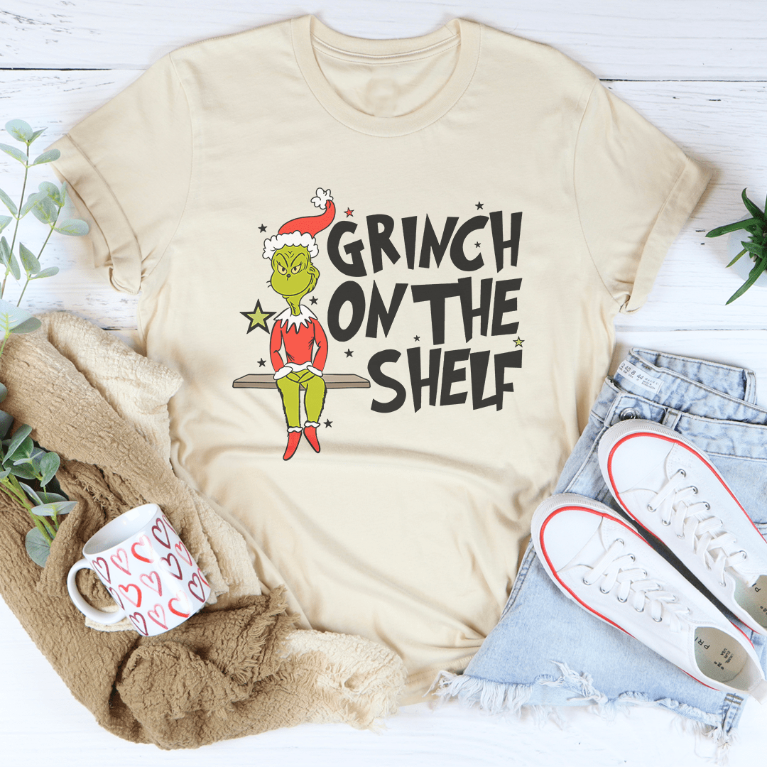 Grinch On The Shelf Tee