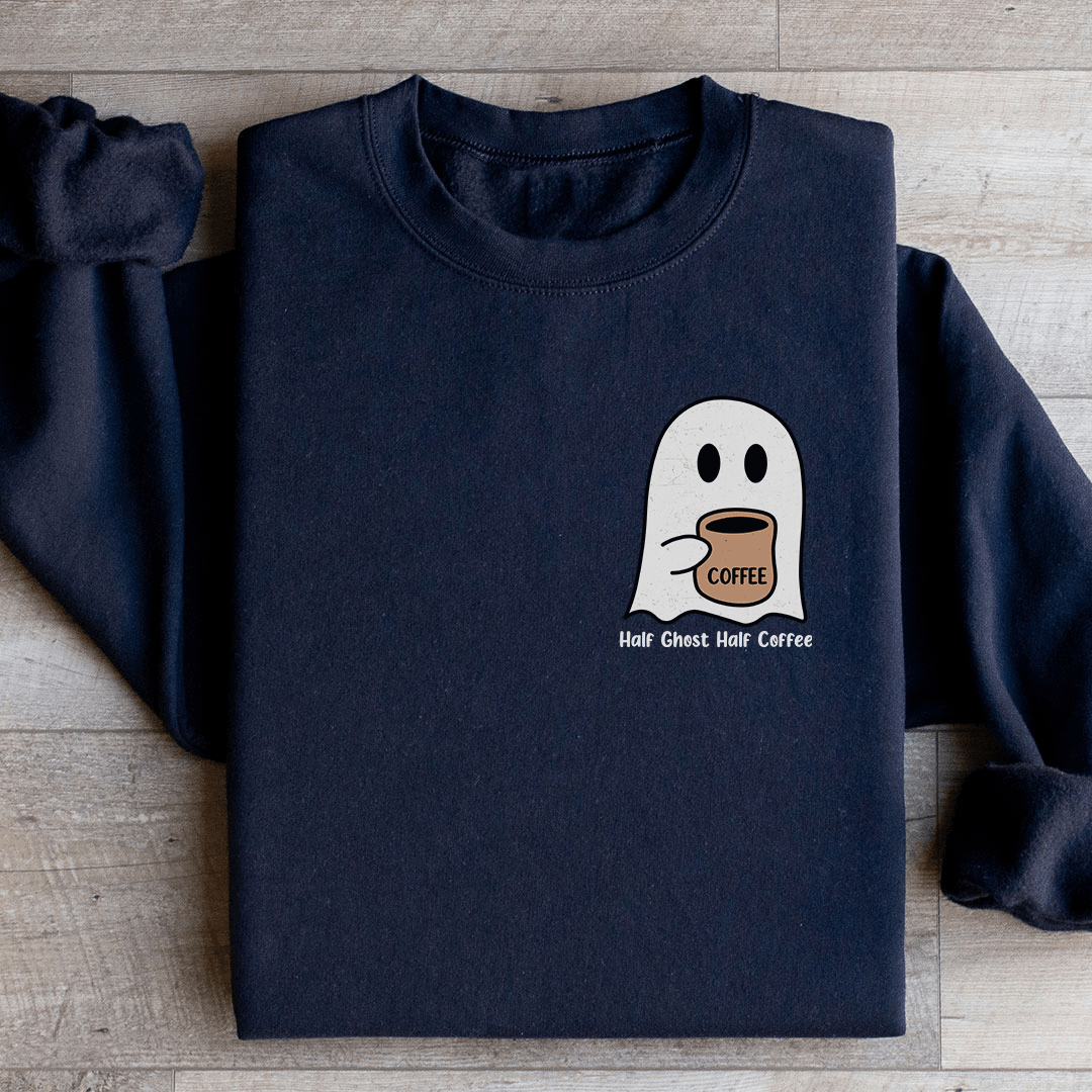 Half Ghost Half Coffee Sweatshirt