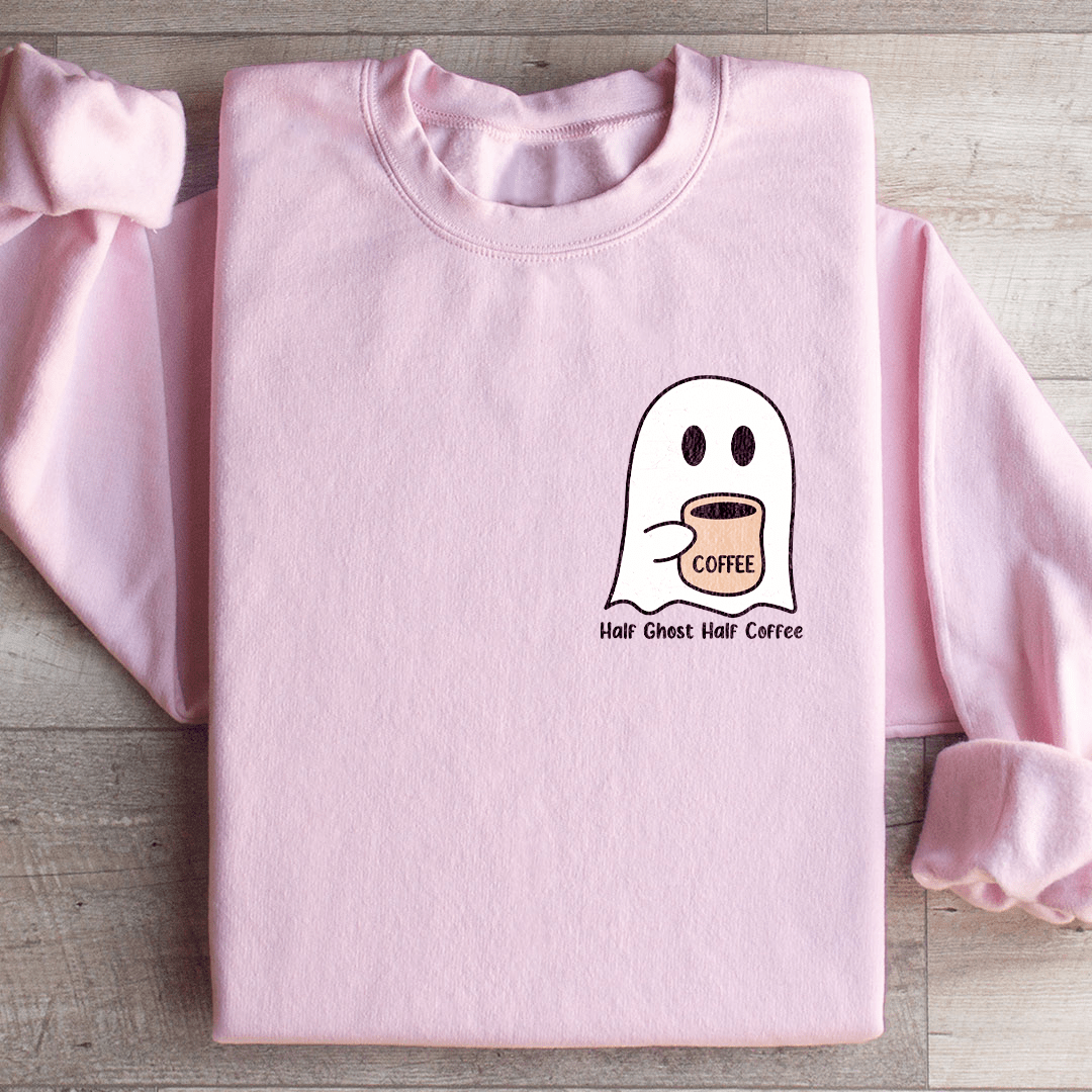 Half Ghost Half Coffee Sweatshirt