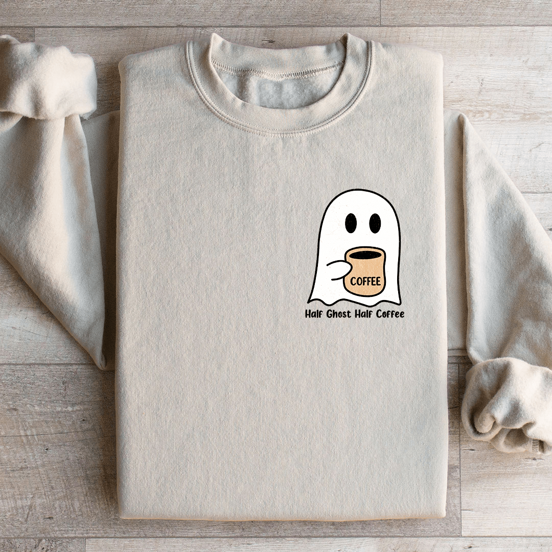 Half Ghost Half Coffee Sweatshirt