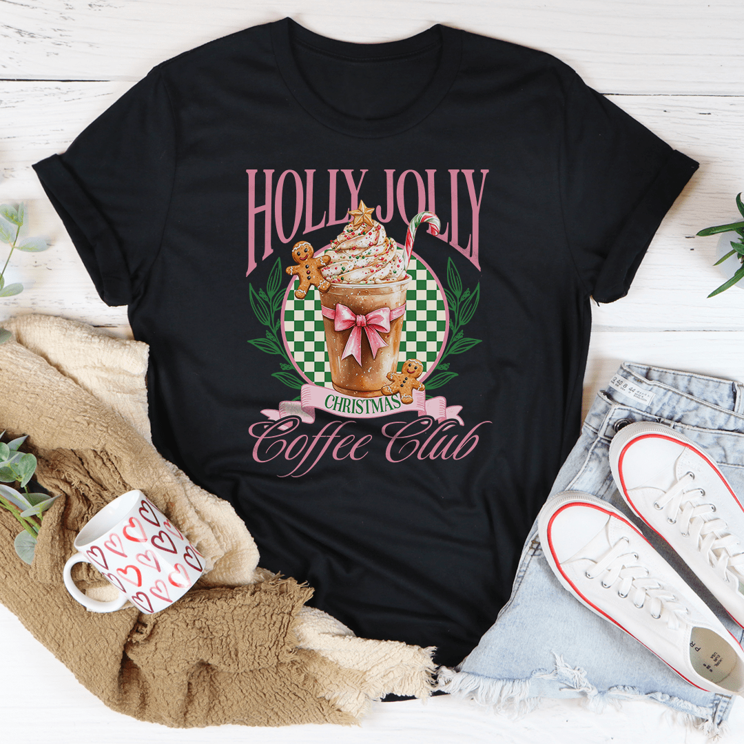 Holly Jolly Coffee Club Tee
