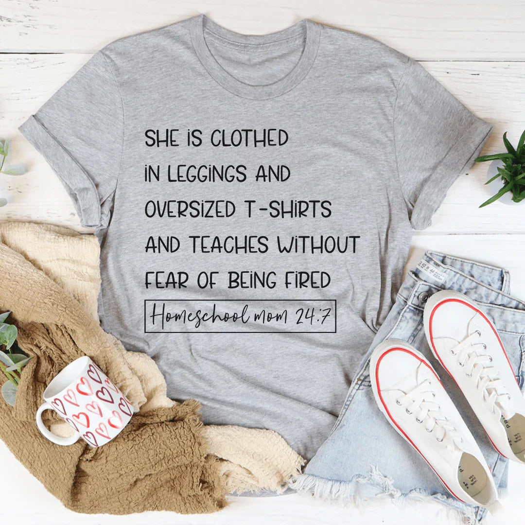 Homeschool Mom 24/7 Tee