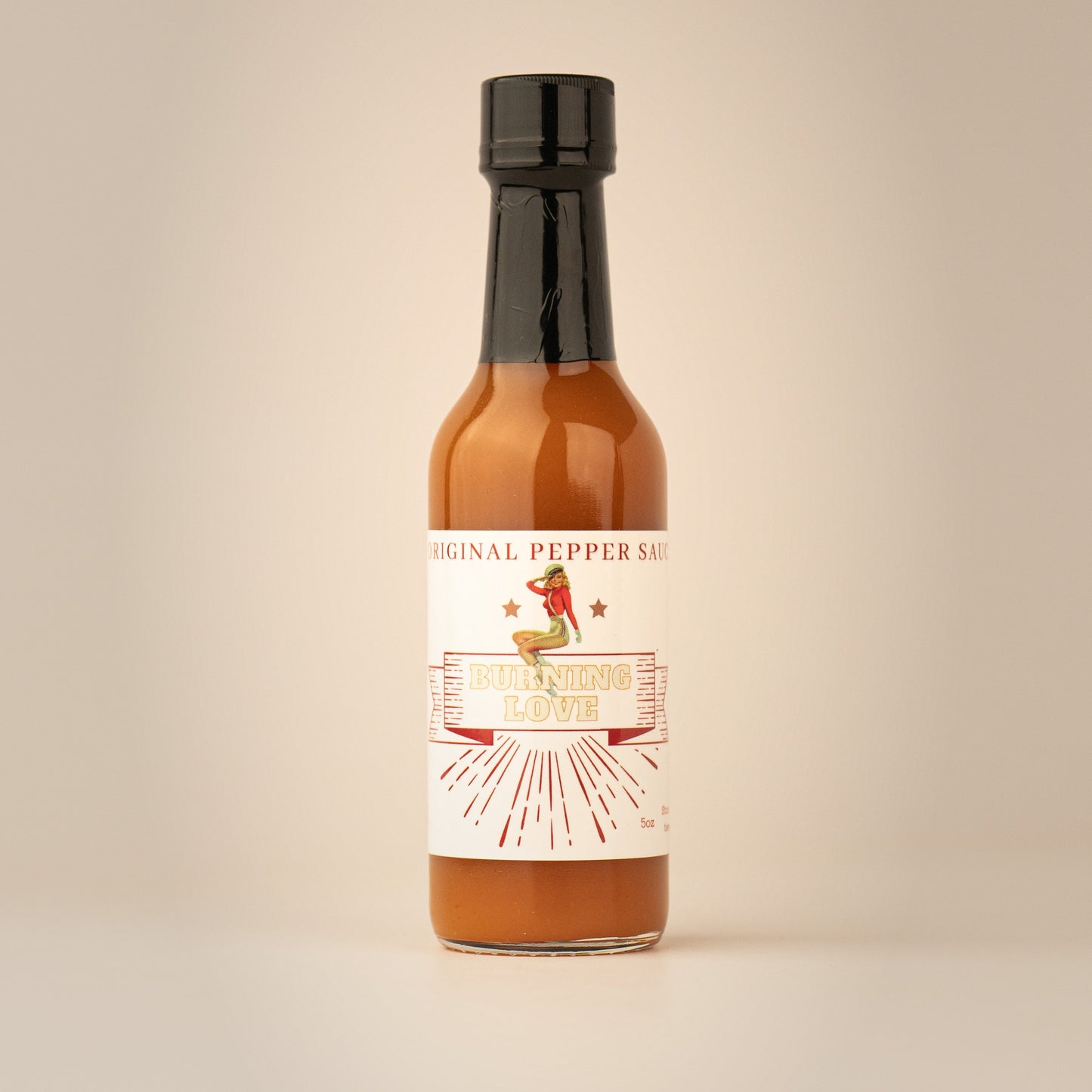 Lady May’s Original Hot Sauce – Restaurant Recipe – Farm Picked Chili Blend – Small Batch, All-Natural, Bold Flavor – 6oz Glass Bottle