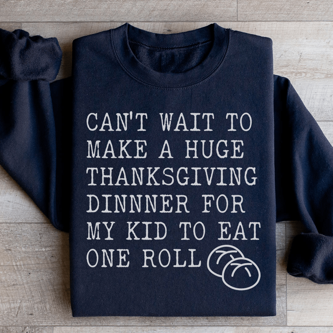 Huge Thanksgiving Dinner Sweatshirt