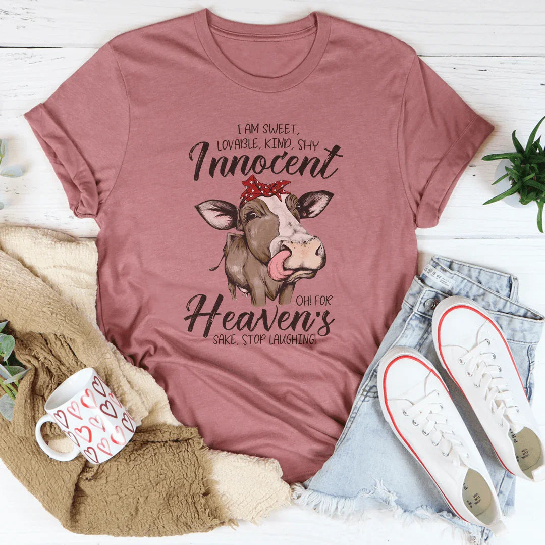 I Am Sweet Lovable Kind Shy Innocent Tee
