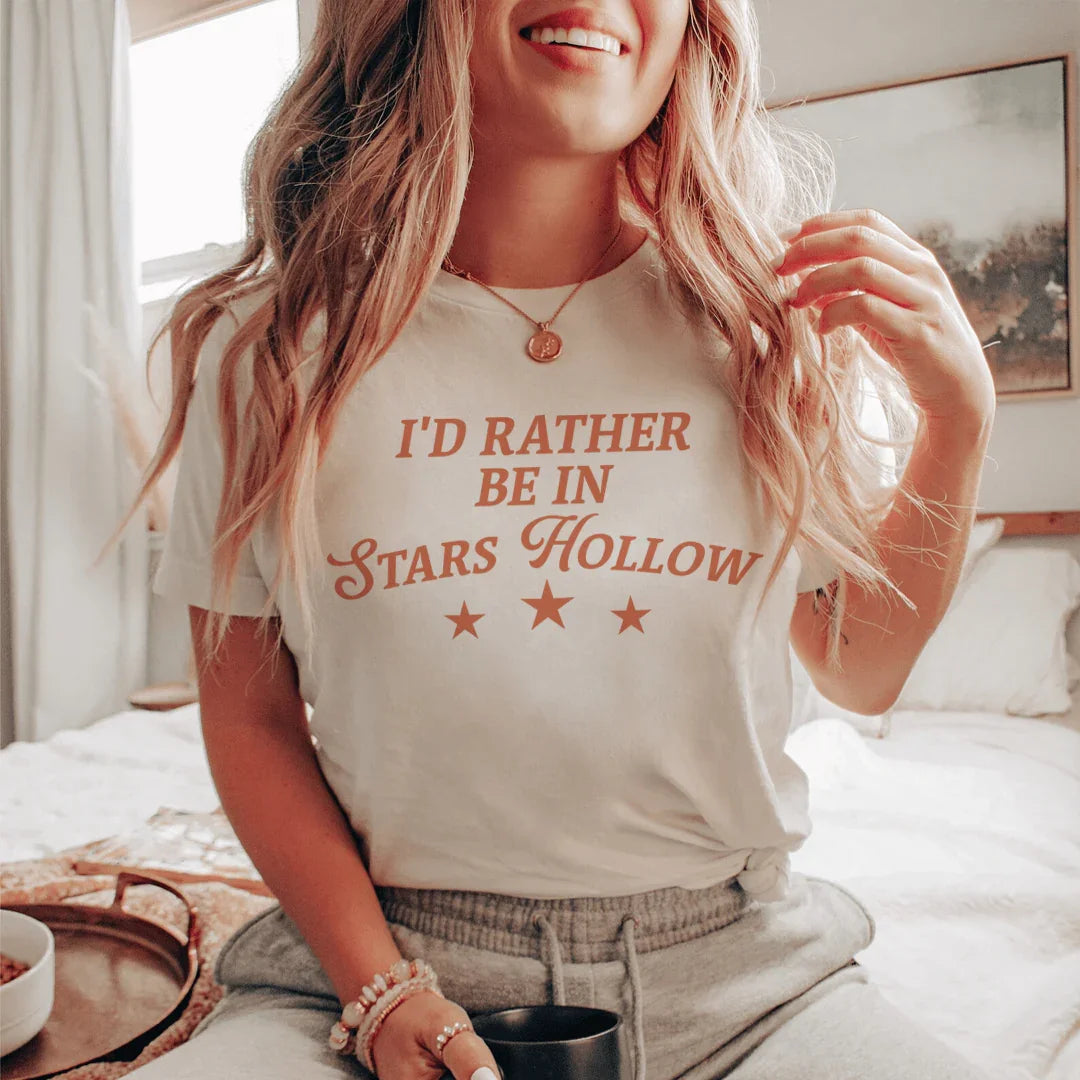 I'd Rather Be In Stars Hollow Tee