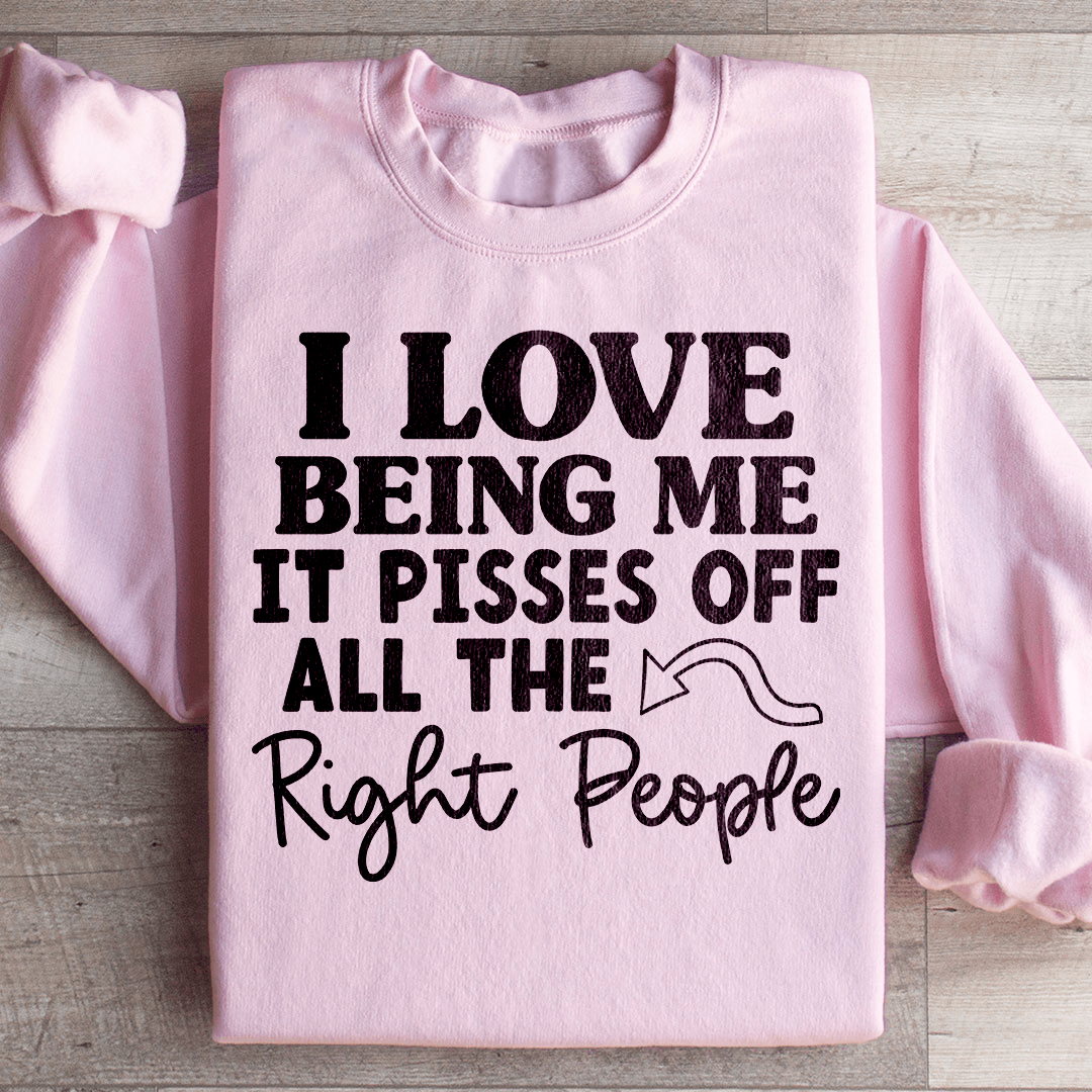 I Love Being Me Sweatshirt