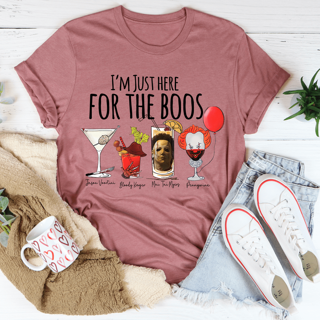 I'm Just Here For The Boos Tee