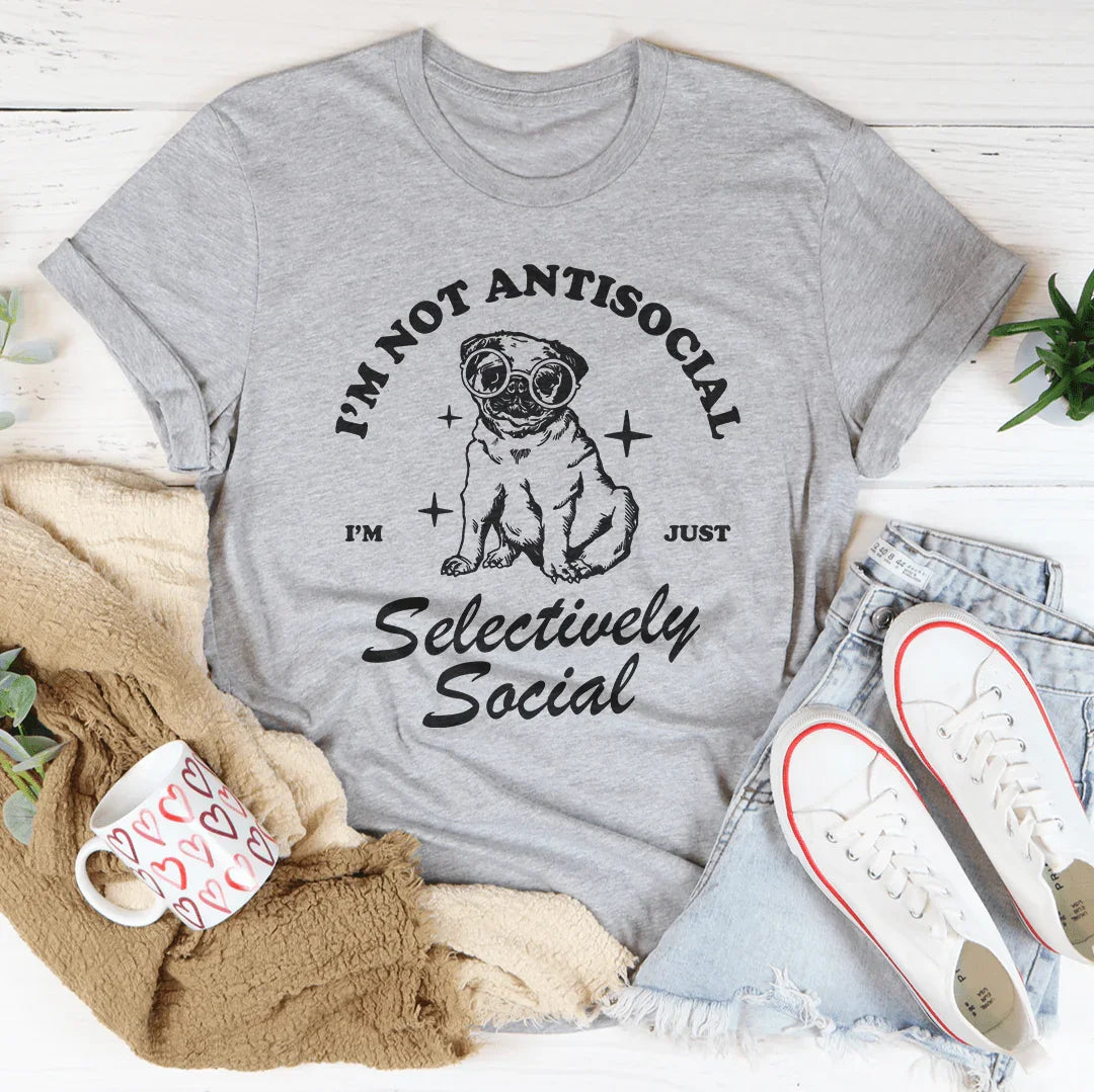 I’m Not Antisocial Tee