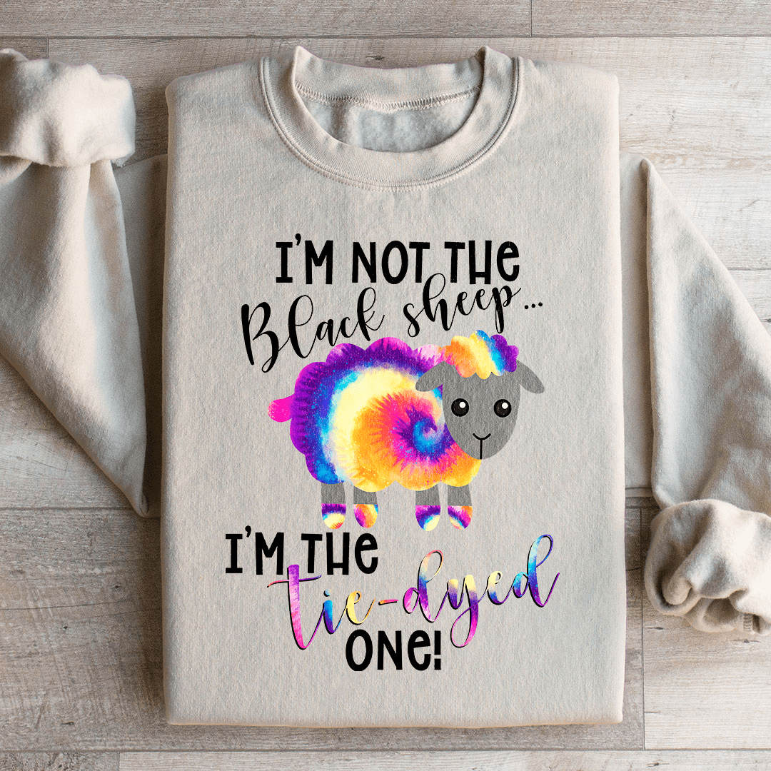 I'm The Tie-Dyed Sheep Sweatshirt