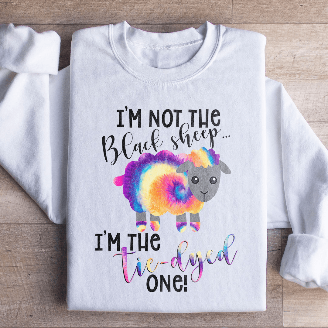 I'm The Tie-Dyed Sheep Sweatshirt
