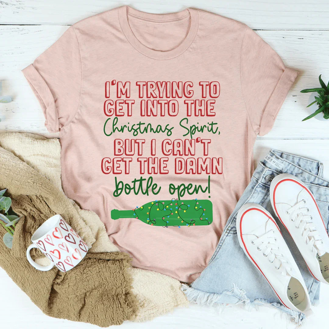 I'm Trying To Get Into The Christmas Spirit Tee