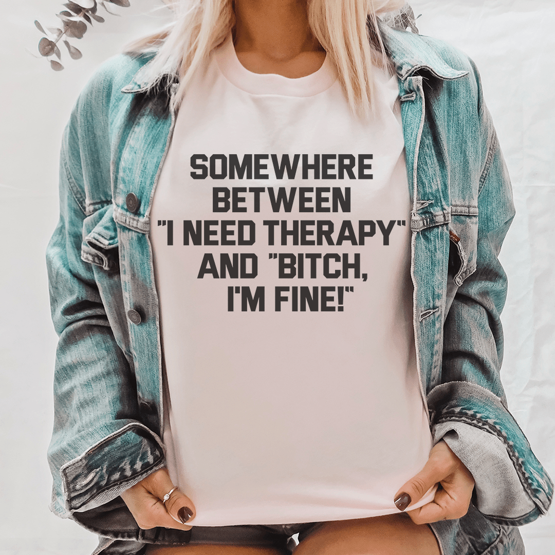 I Need Therapy Tee