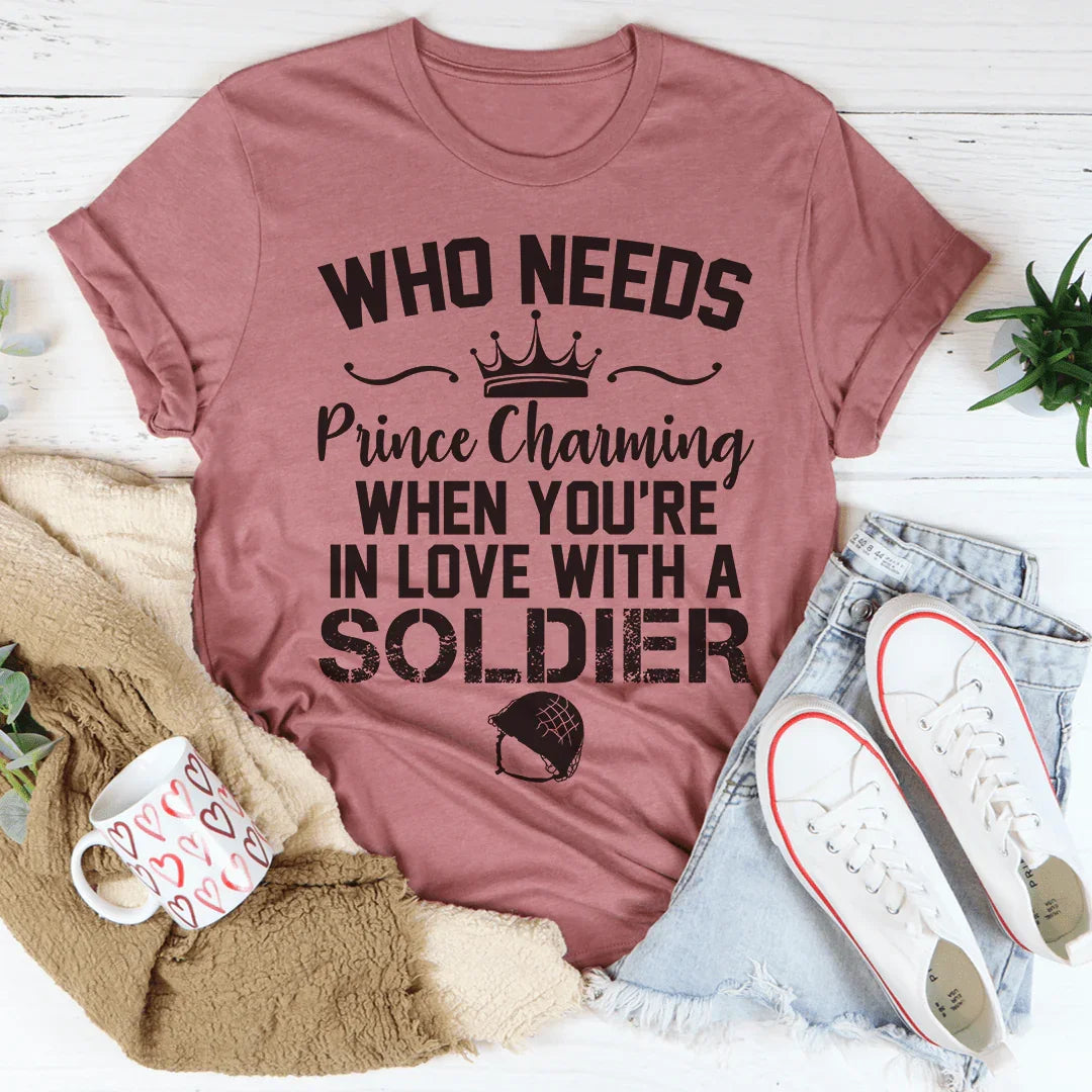 In Love With A Soldier Tee