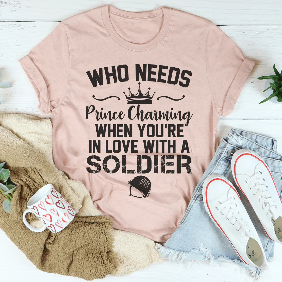 In Love With A Soldier Tee