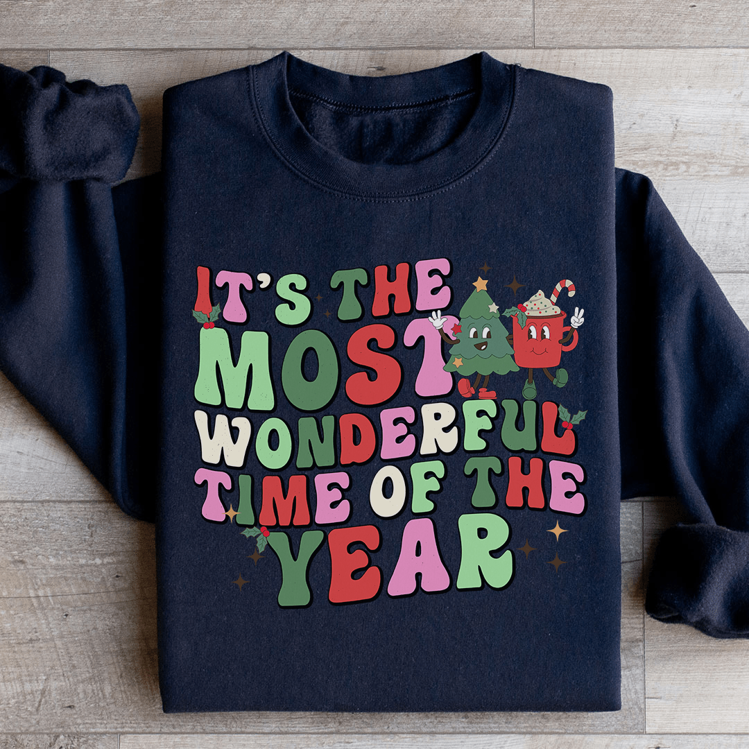 It's The Most Wonderful Time Of The Year Retro Sweatshirt