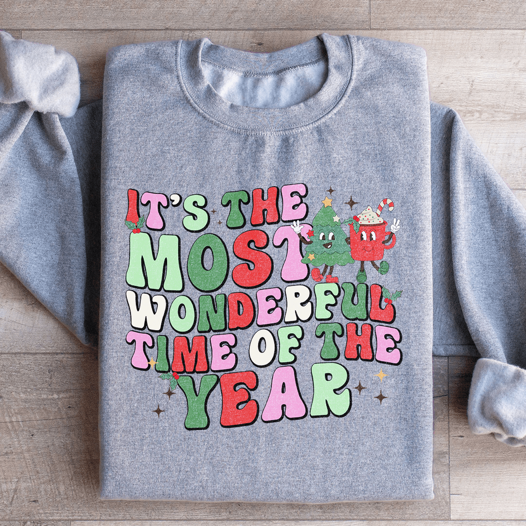 It's The Most Wonderful Time Of The Year Retro Sweatshirt