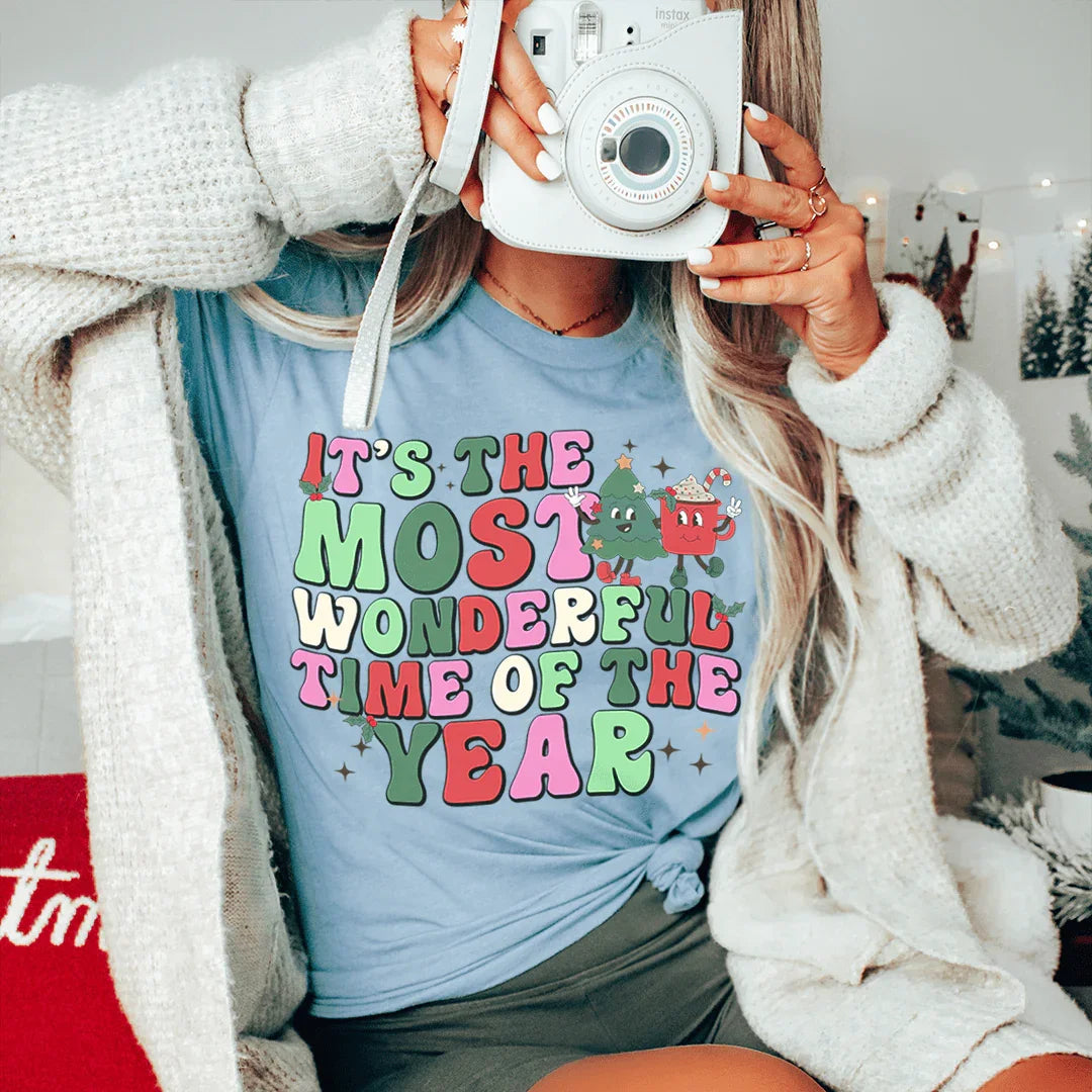 It's The Most Wonderful Time Of The Year Retro Tee