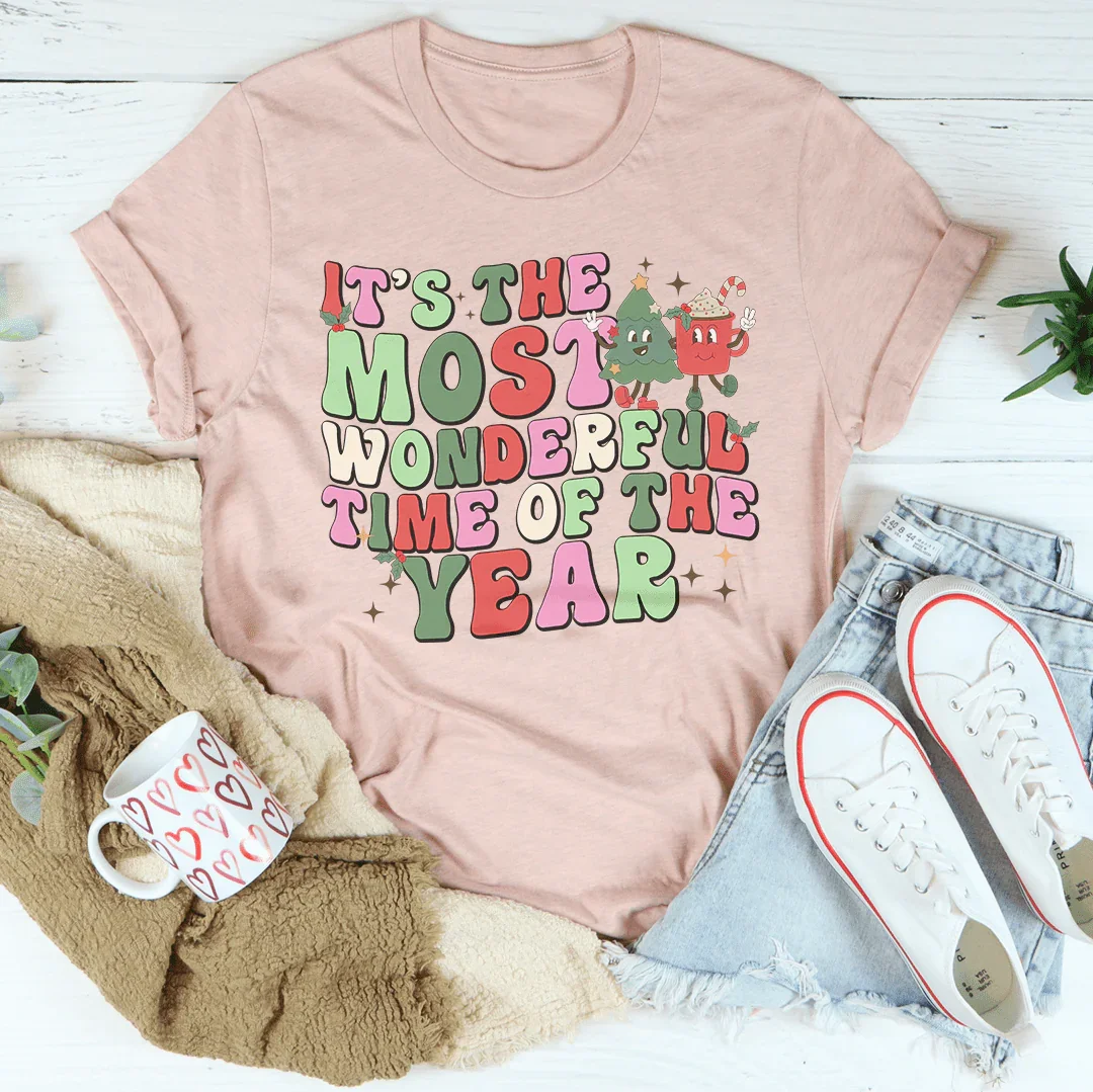 It's The Most Wonderful Time Of The Year Retro Tee
