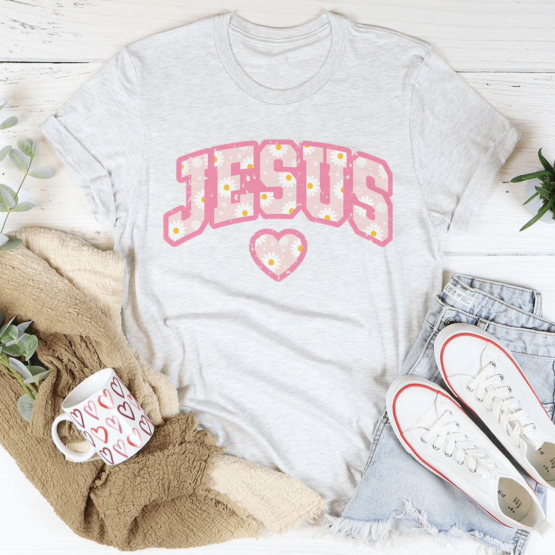 Jesus Floral Tee