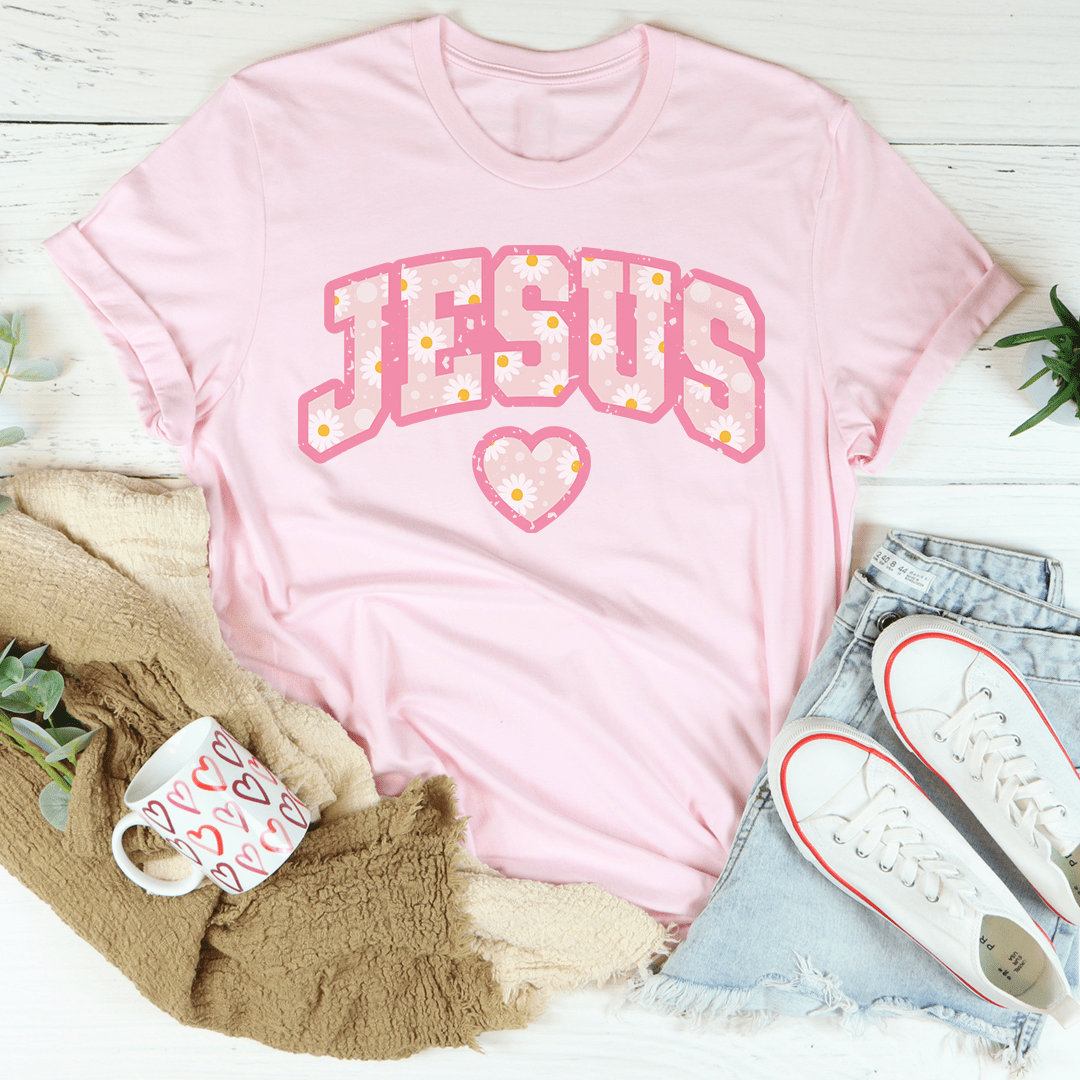 Jesus Floral Tee