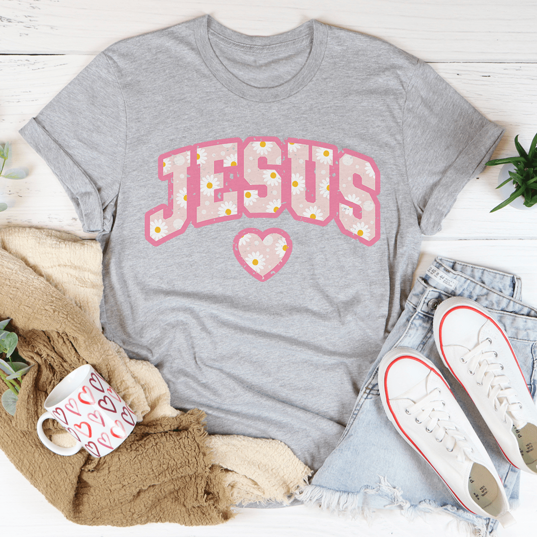 Jesus Floral Tee