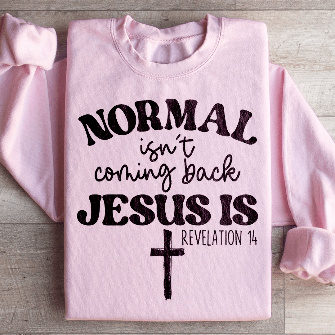Jesus Is Coming Back Sweatshirt