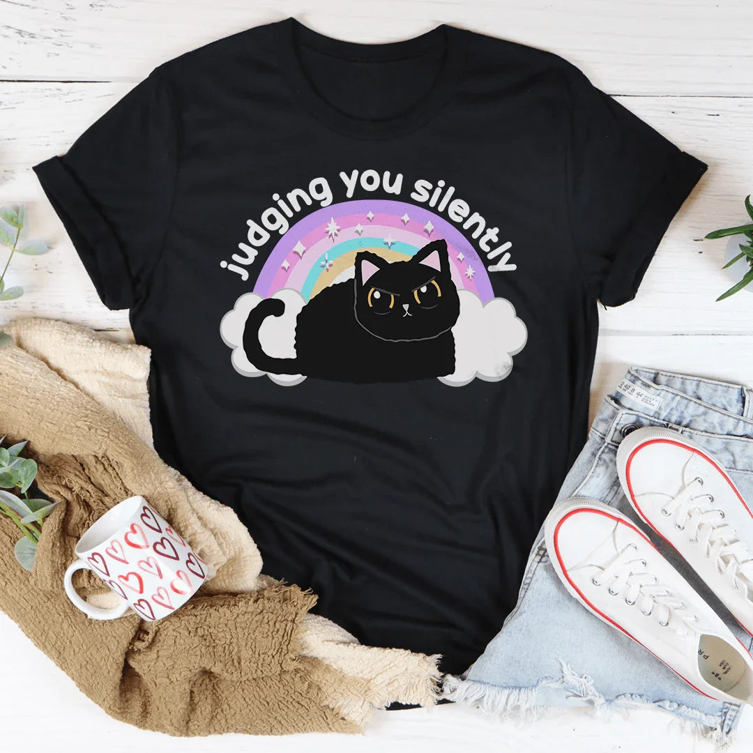 Judging You Silently Tee