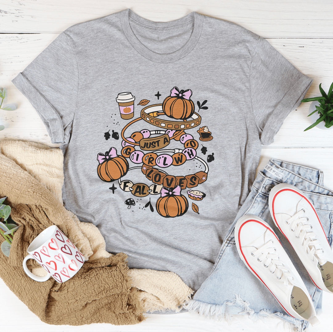 Just A Girl Who Loves Fall Tee