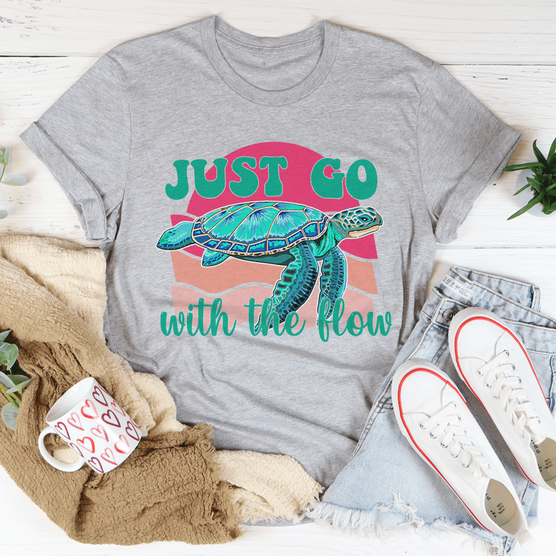 Just Go With The Flow Tee