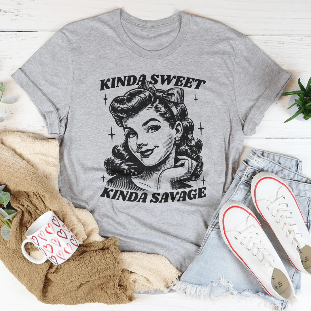 Kinda Sweet Kinda Savage Tee
