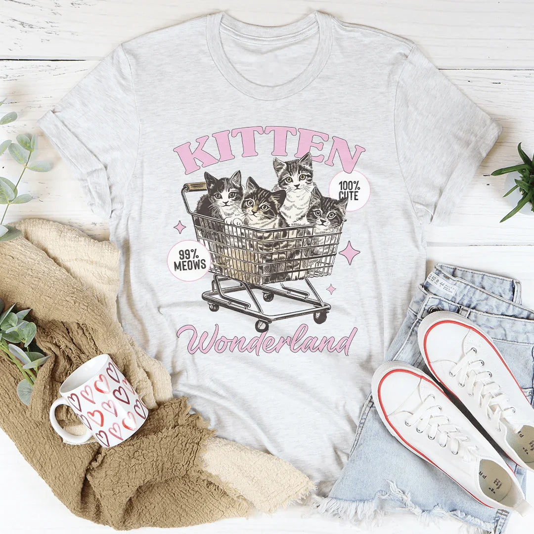 Kitten Wonderland Tee