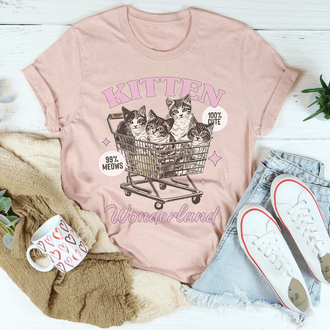 Kitten Wonderland Tee