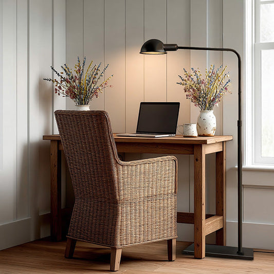 Adjustable Dome Iron Floor Lamp