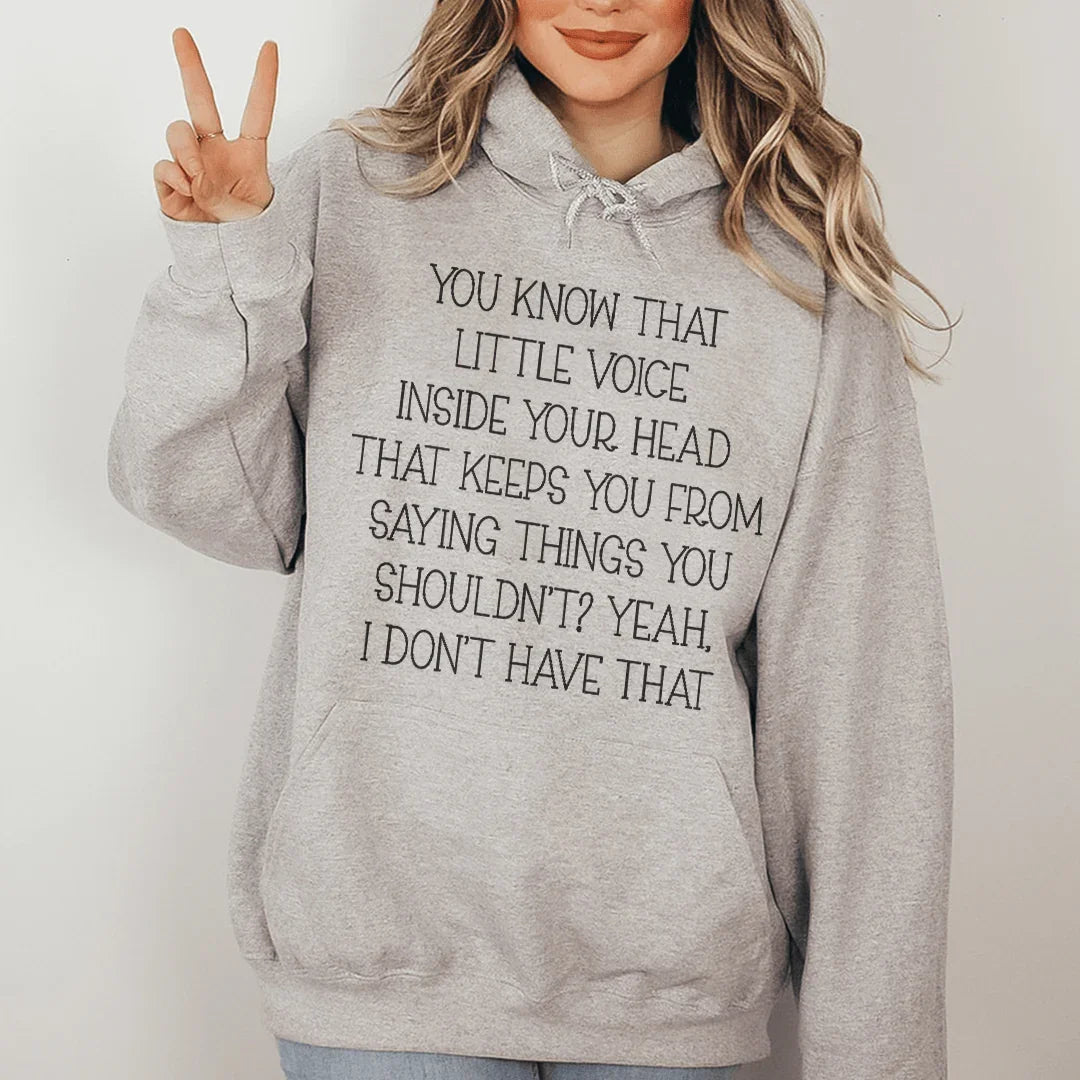 Little Voice Hoodie