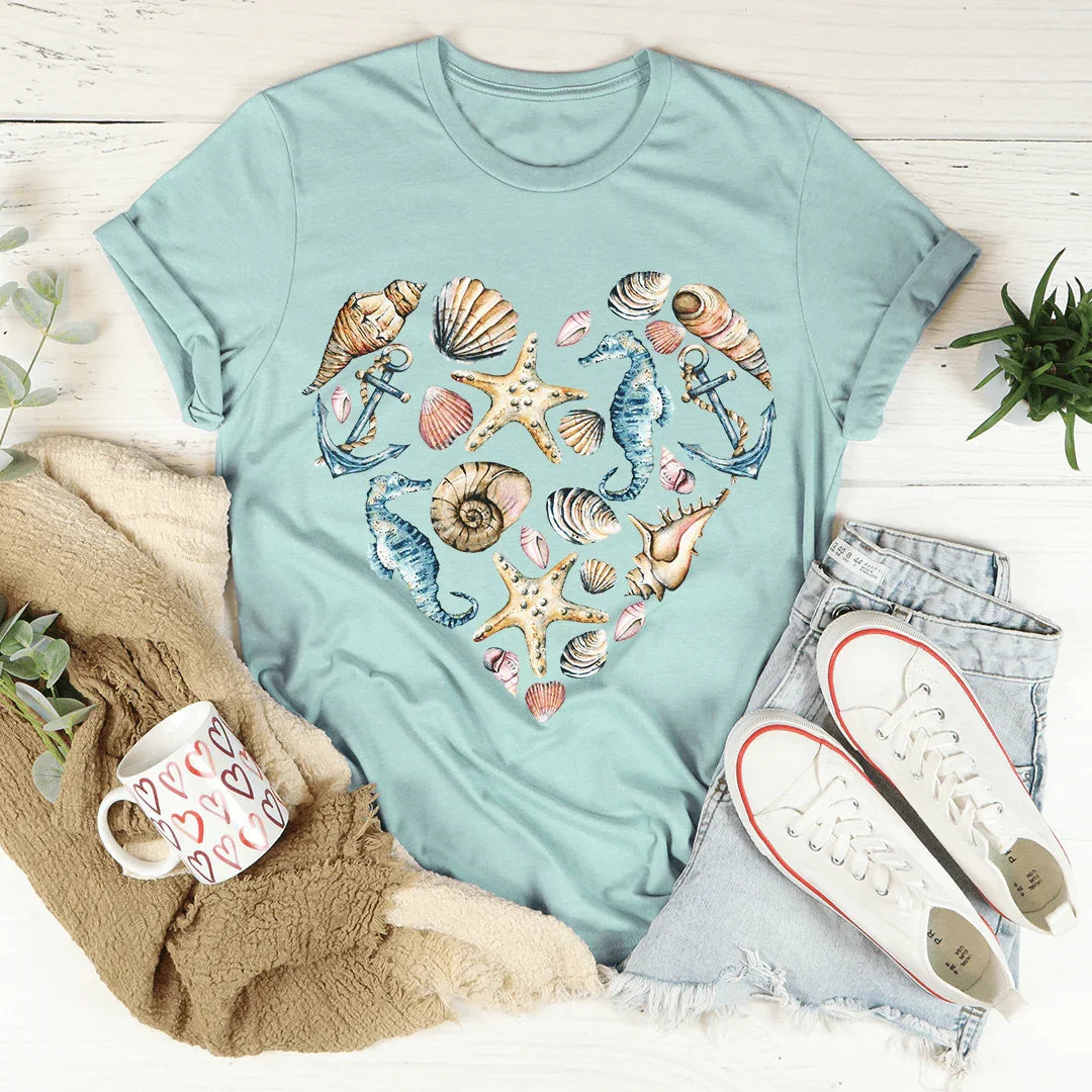 Mermaid Heart Tee