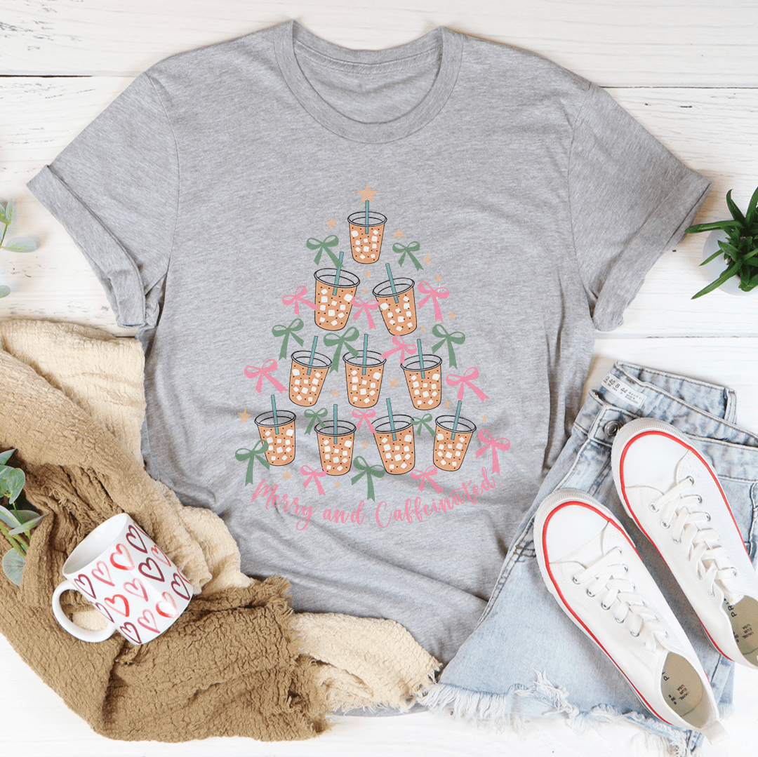 Merry And Coffeinated Tee