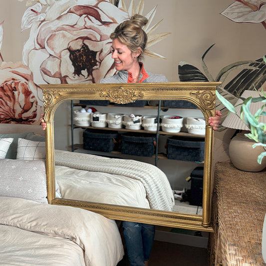 Gilded Arch Wall Mirror