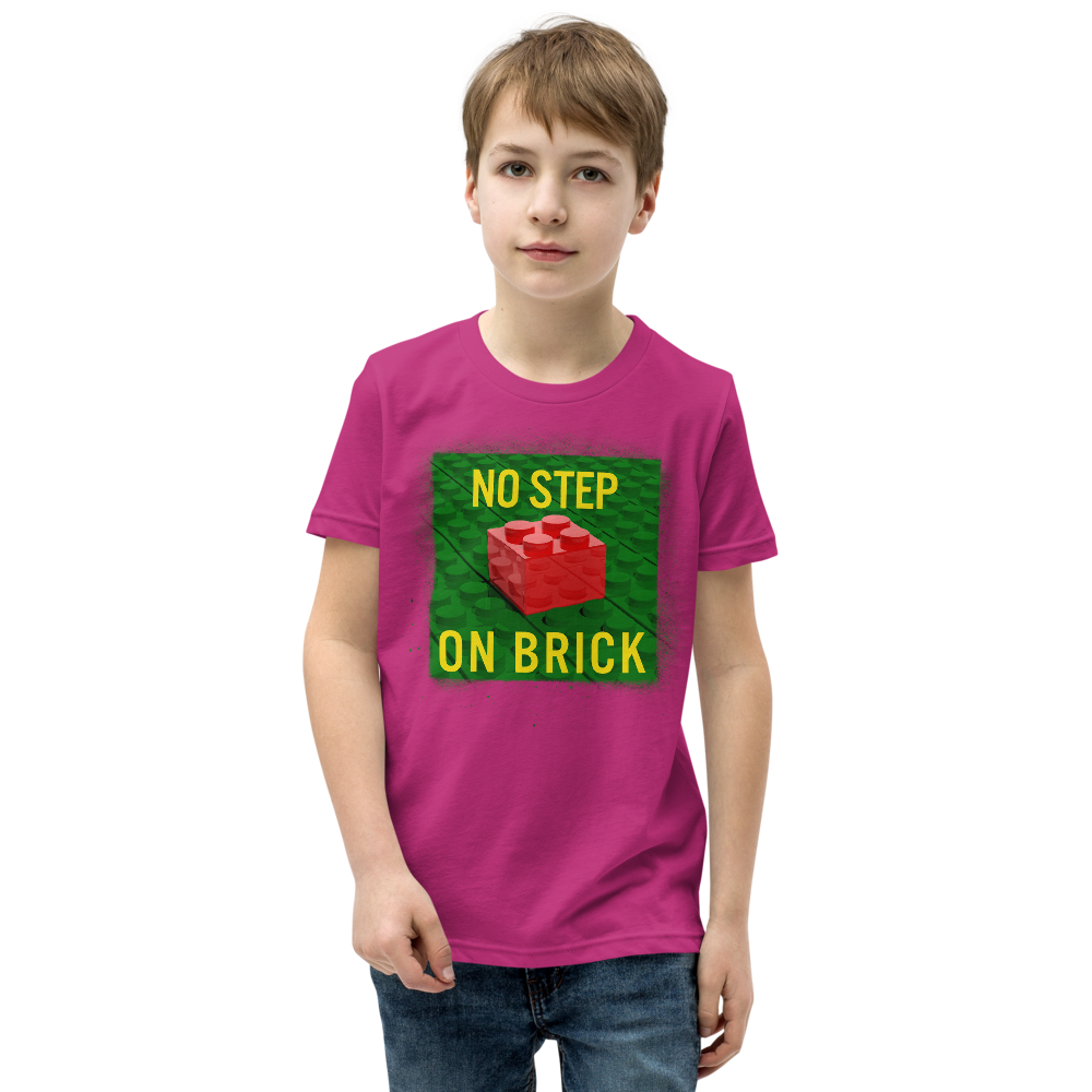 No Step on Brick Youth Short Sleeve T-Shirt