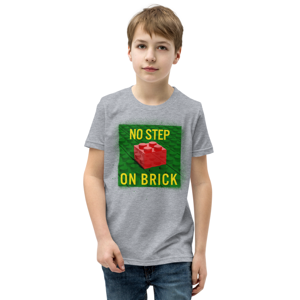 No Step on Brick Youth Short Sleeve T-Shirt