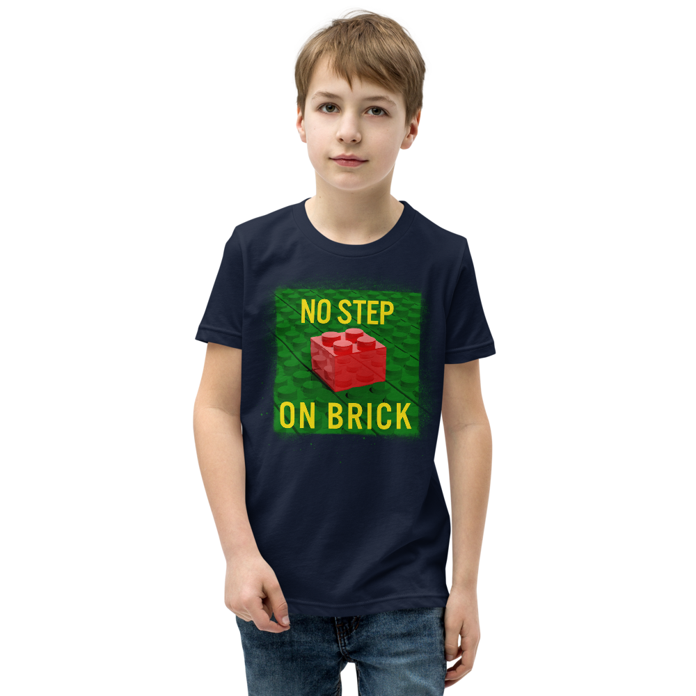 No Step on Brick Youth Short Sleeve T-Shirt