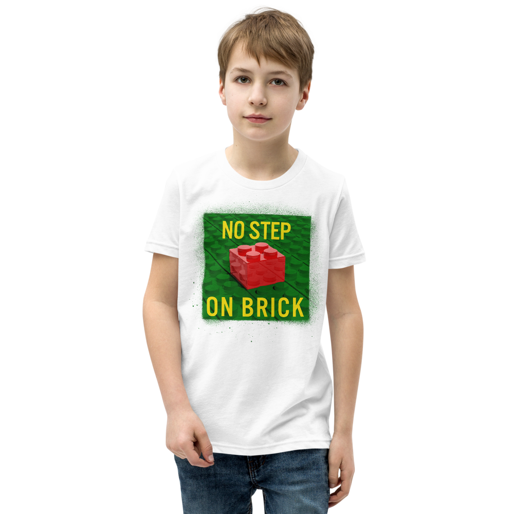 No Step on Brick Youth Short Sleeve T-Shirt