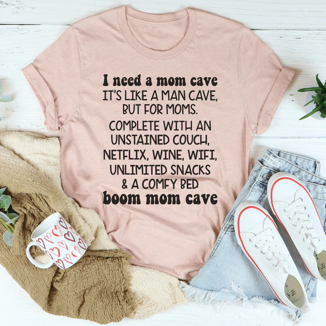 Mom Cave Tee